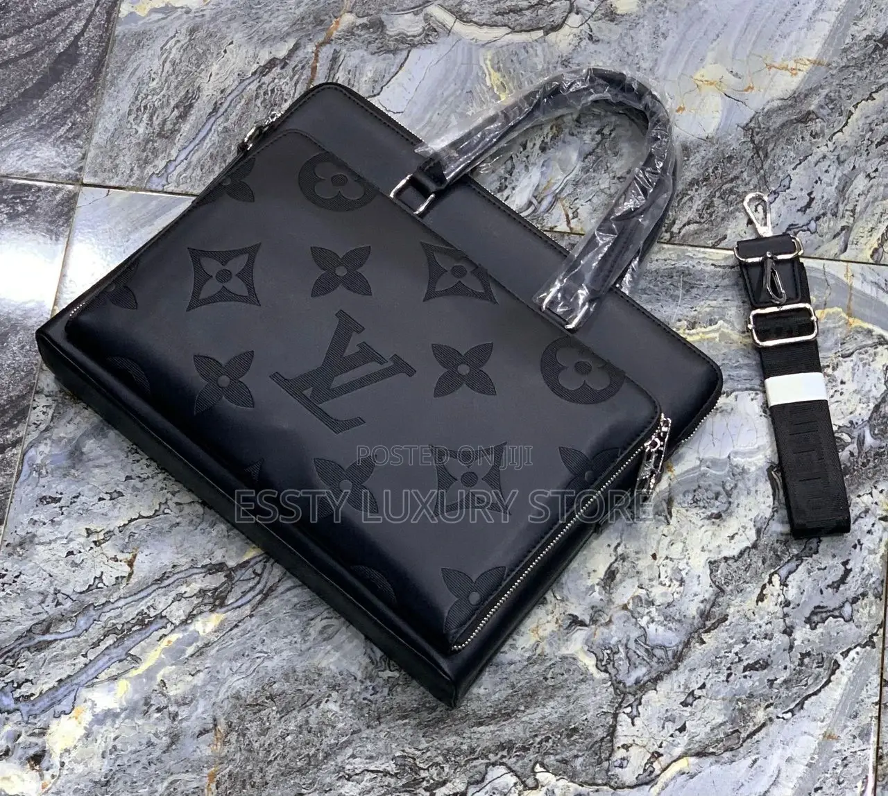 Louis Vuitton Laptop/ Official Hand Bag and Louis Vuitton Men Clutch