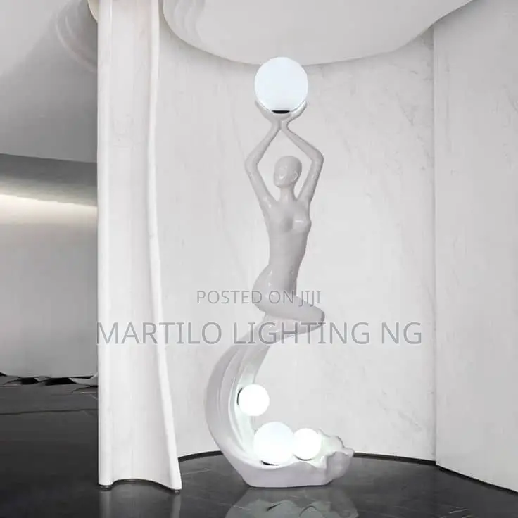 Unique Modern Humanoid Creature Light for Living Room