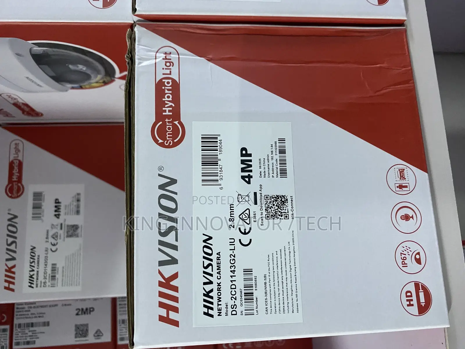 Ds-2cd1143g2-Liu 4mp Ip Indoor Camera Hikvision