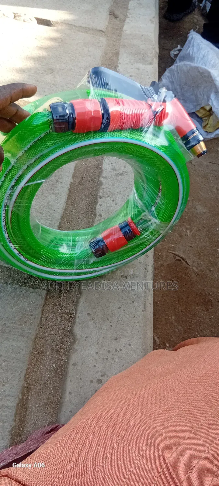 Garden Hose With Nozzle