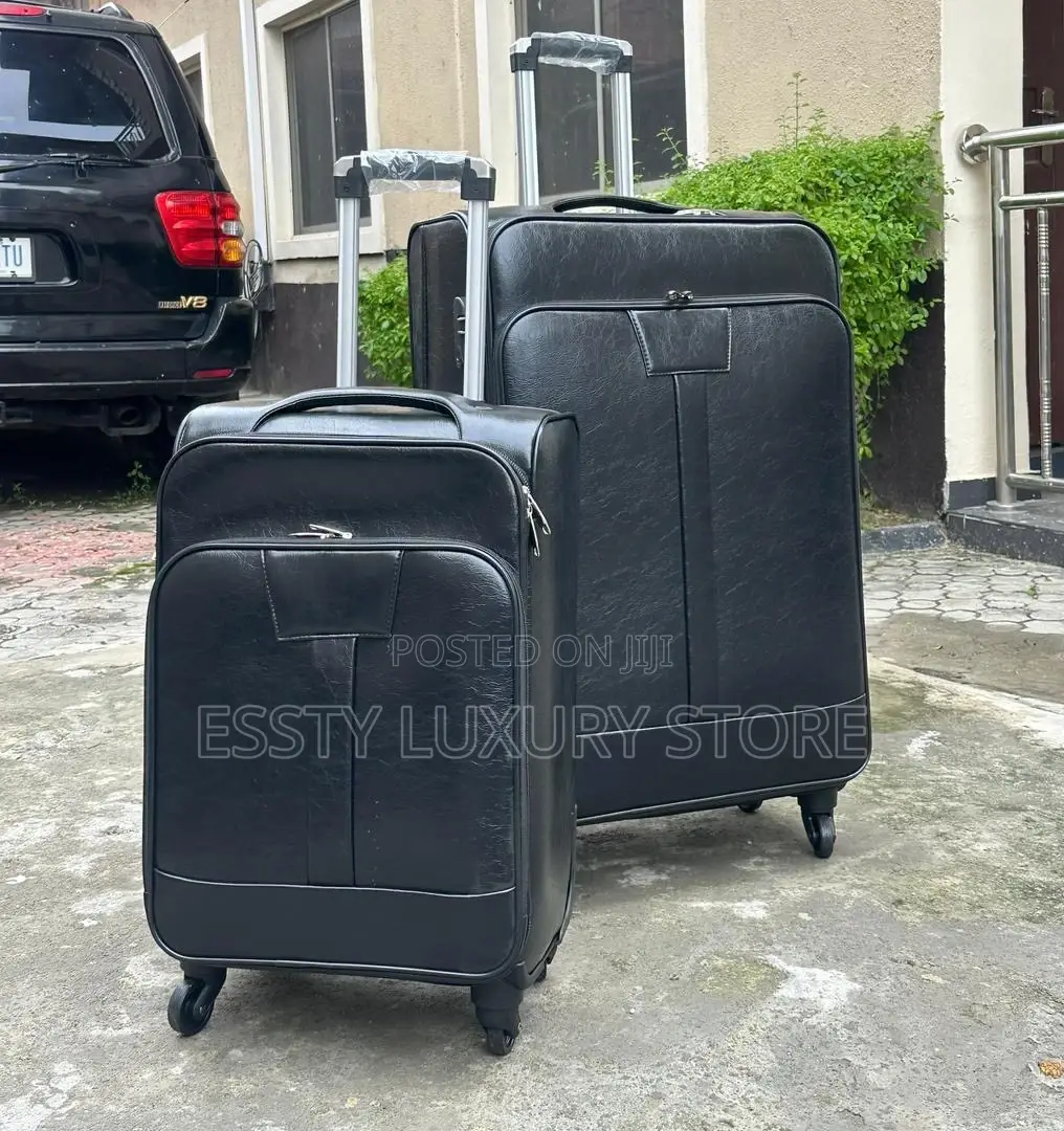 Pure Leather Travel Box . Set of Three