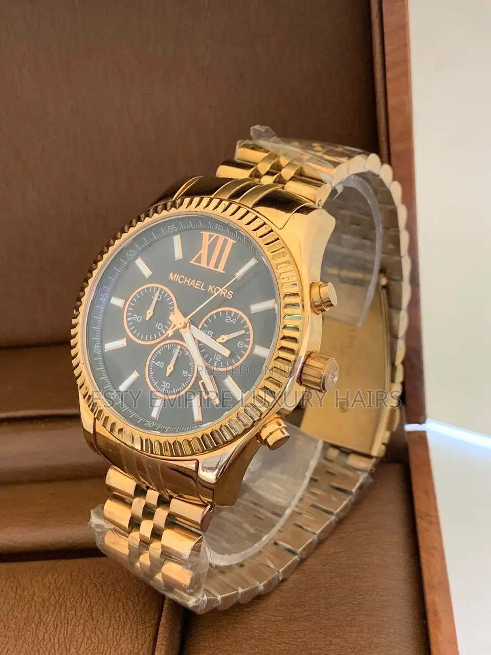 Michael Kors Chronograph Chain Wrist Watch 6