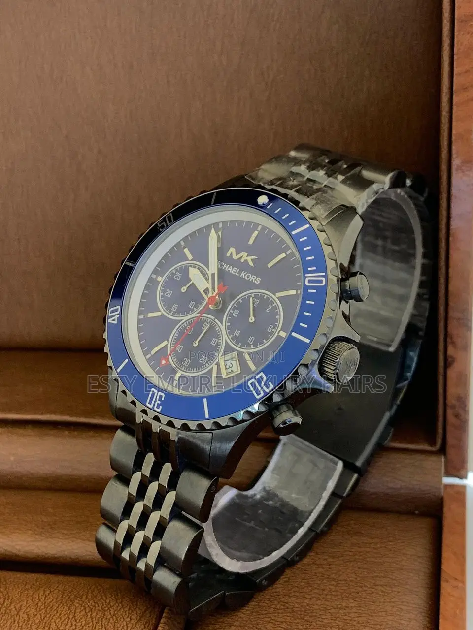 Michael Kors Chronograph Chain Wrist Watch 6