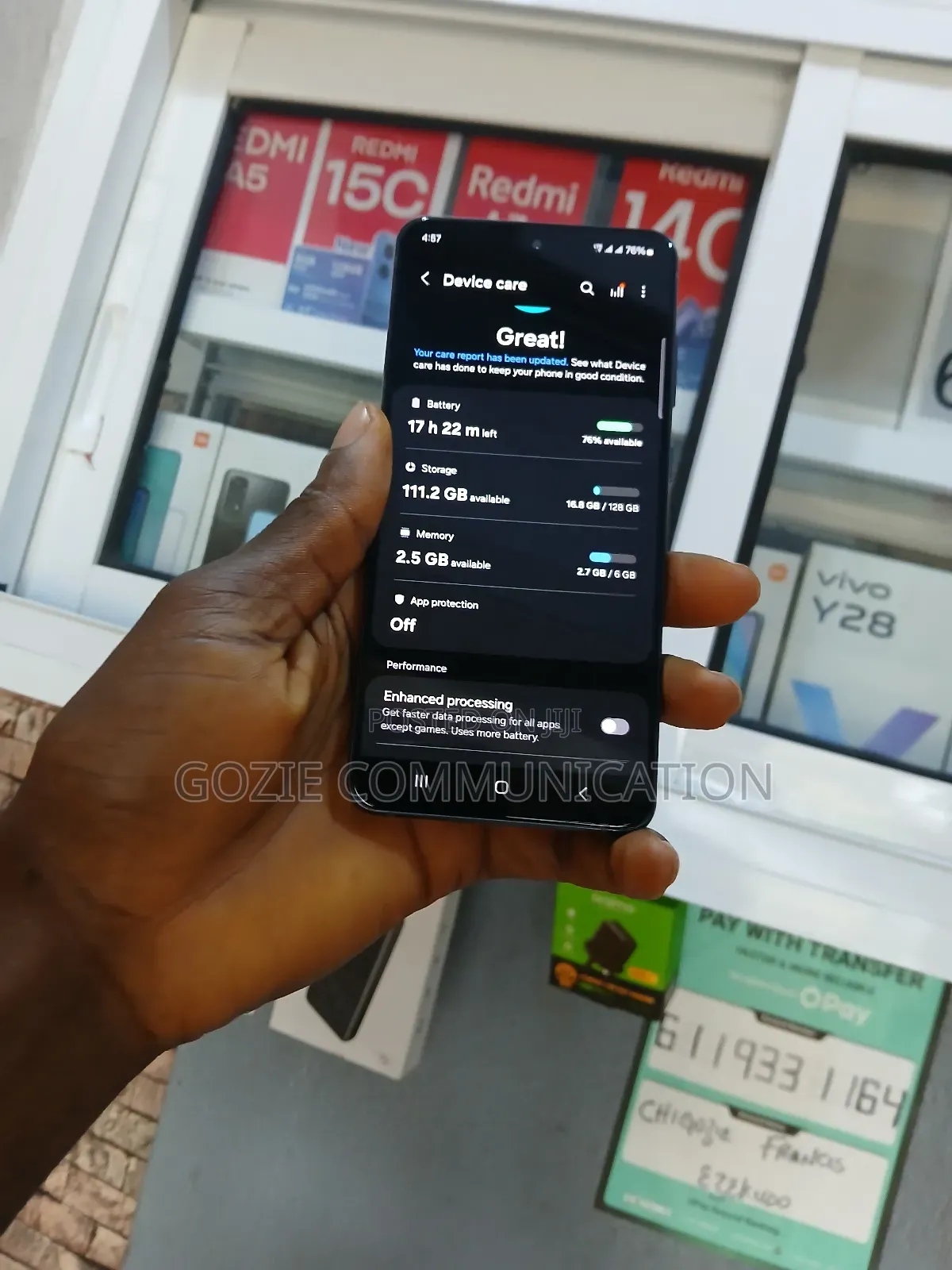 Samsung Galaxy S21 FE 5G 128 GB Black