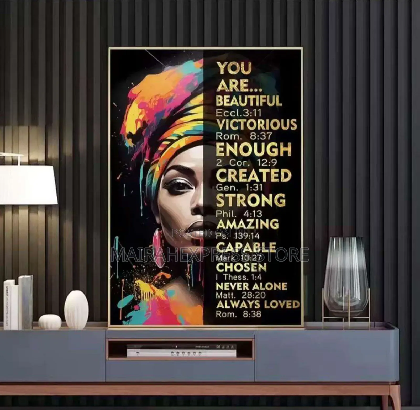 Crystal Acrylic Wall Frame 40x60cm.