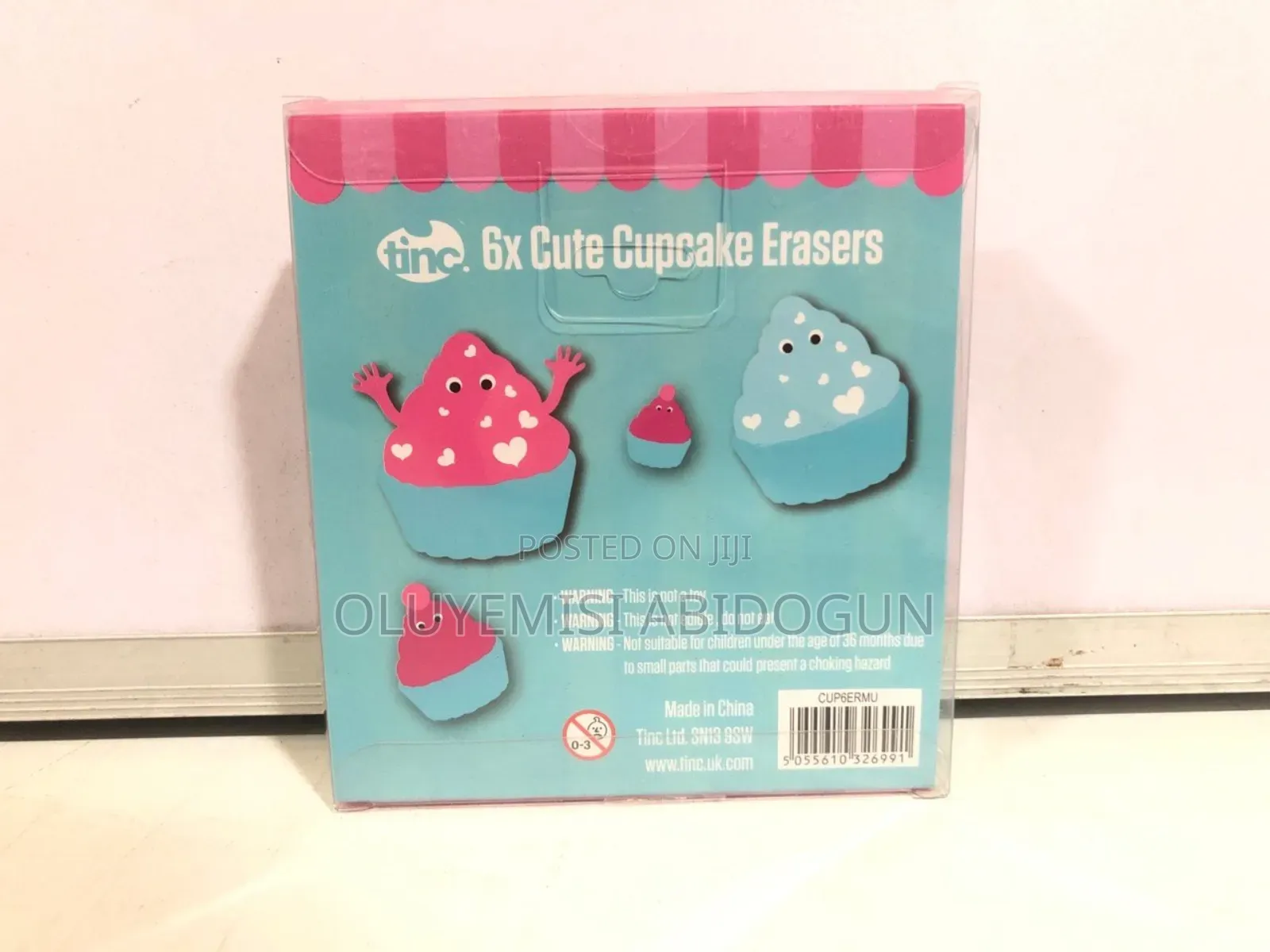 Cute Cupcake Erasers