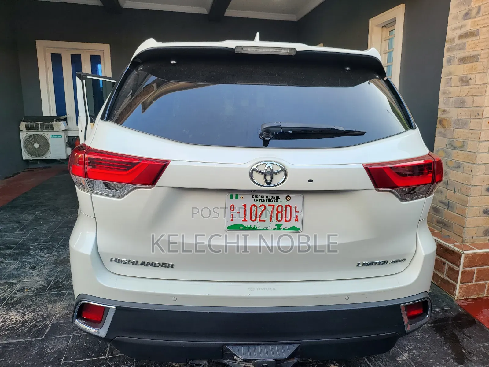 Toyota Highlander Limited 4x4 V6 (3.5L 6cyl 8A) 2018 White