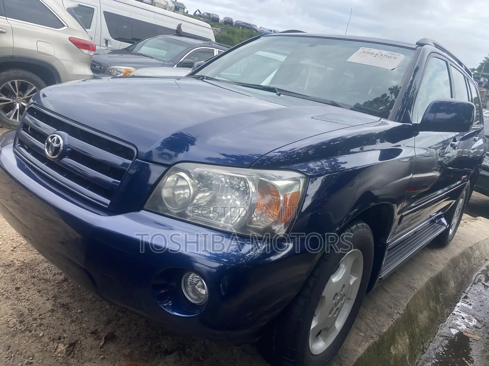 Toyota Highlander Limited V6 2006 Blue