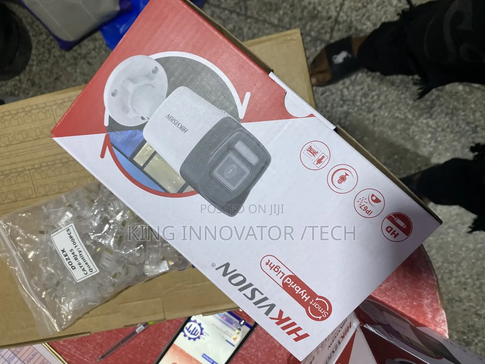 Hikvision Smart Hybrid Light Outdoor Ip Camera 2mp Ds-2cd1023g2-Liu