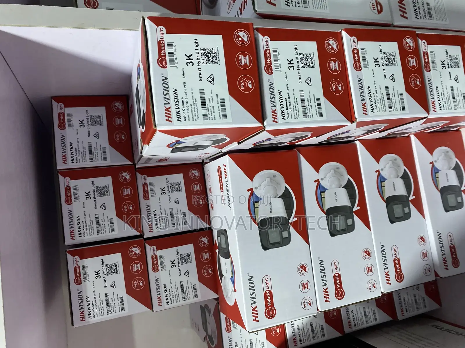 Hikvision Smart Hybrid Light 5mp Analog Camera Outdoords-2ce16kot-LPFS
