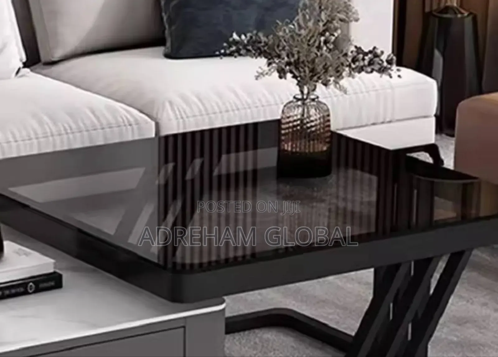 Rock Slab Center Table Living Room Home New Light Luxury High Sense