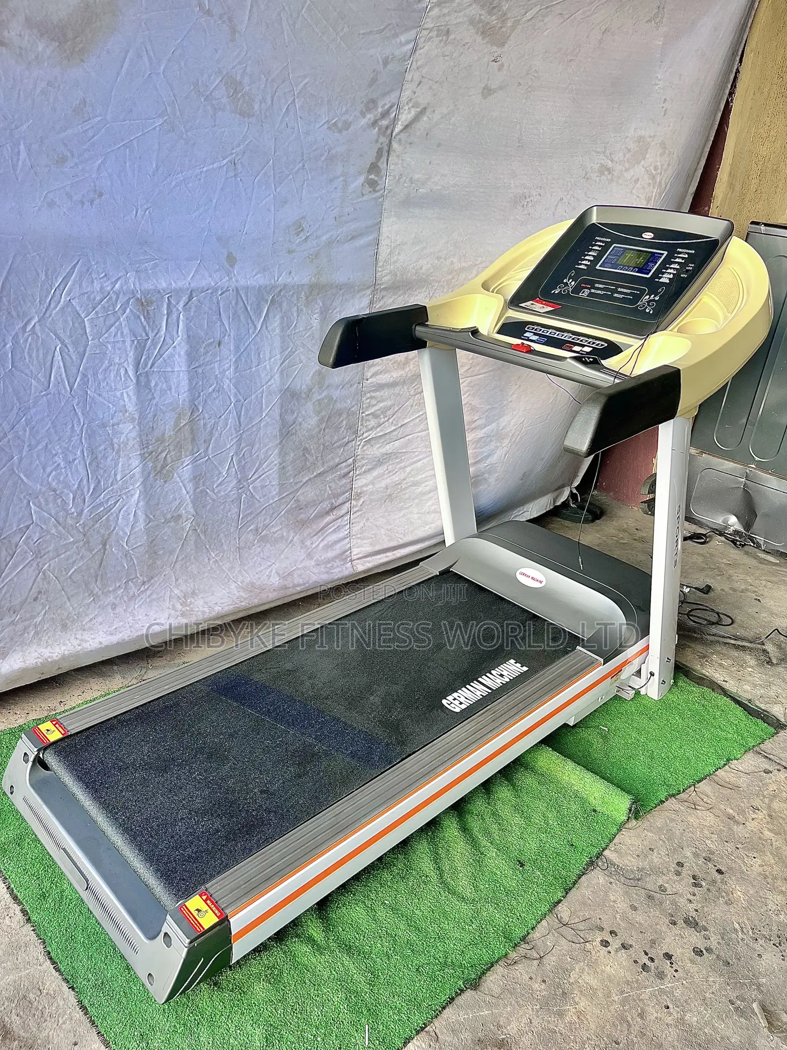 6hp German Commercial Treadmill With Auto Inline and Usb