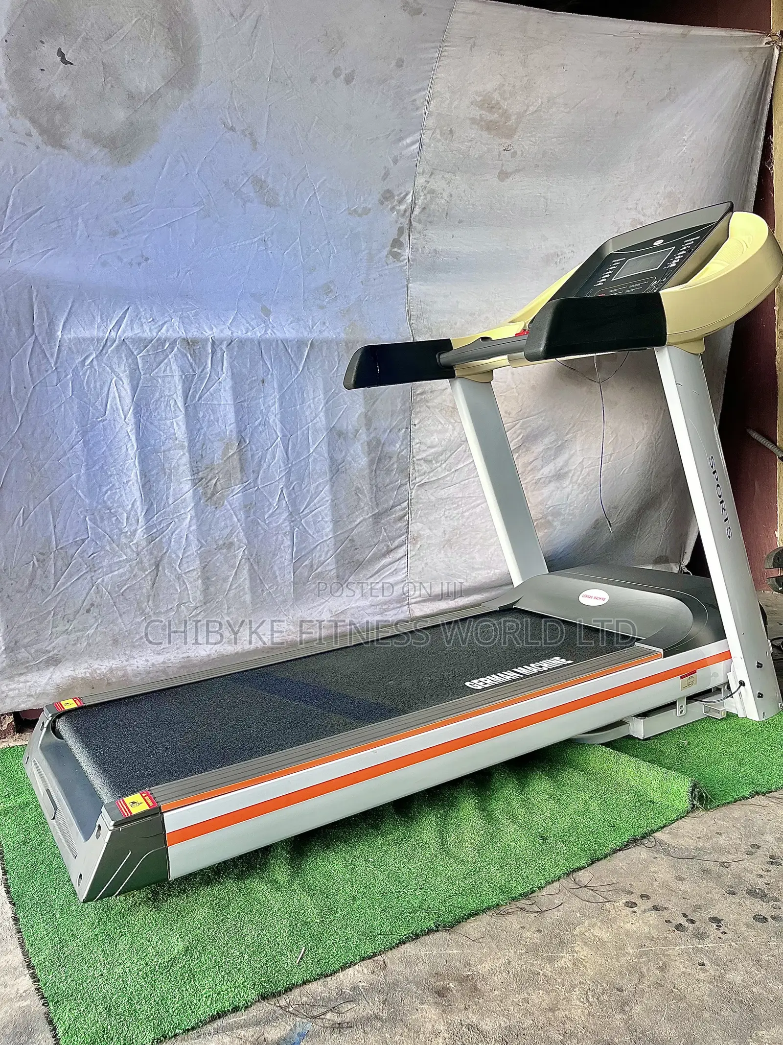 6hp German Commercial Treadmill With Auto Inline and Usb