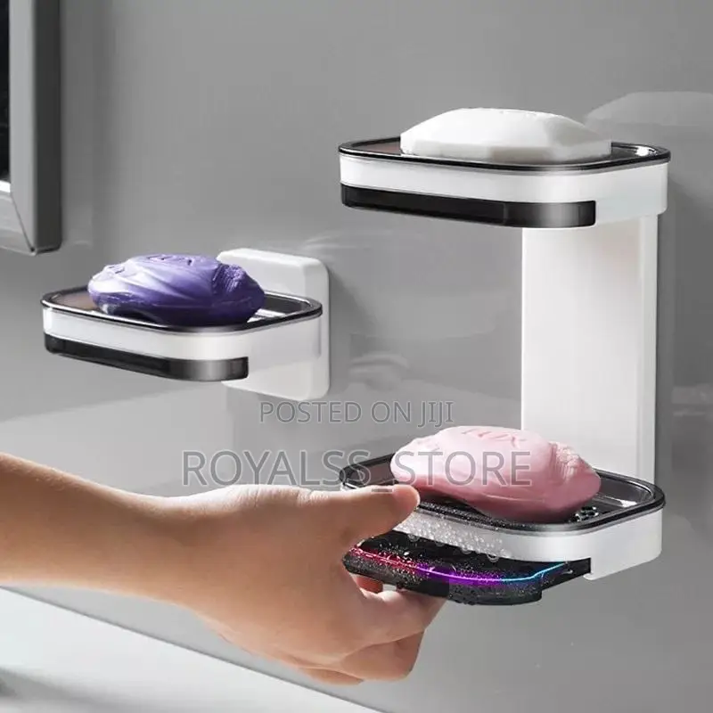 Double Layer Wall Mounted Soap Holder