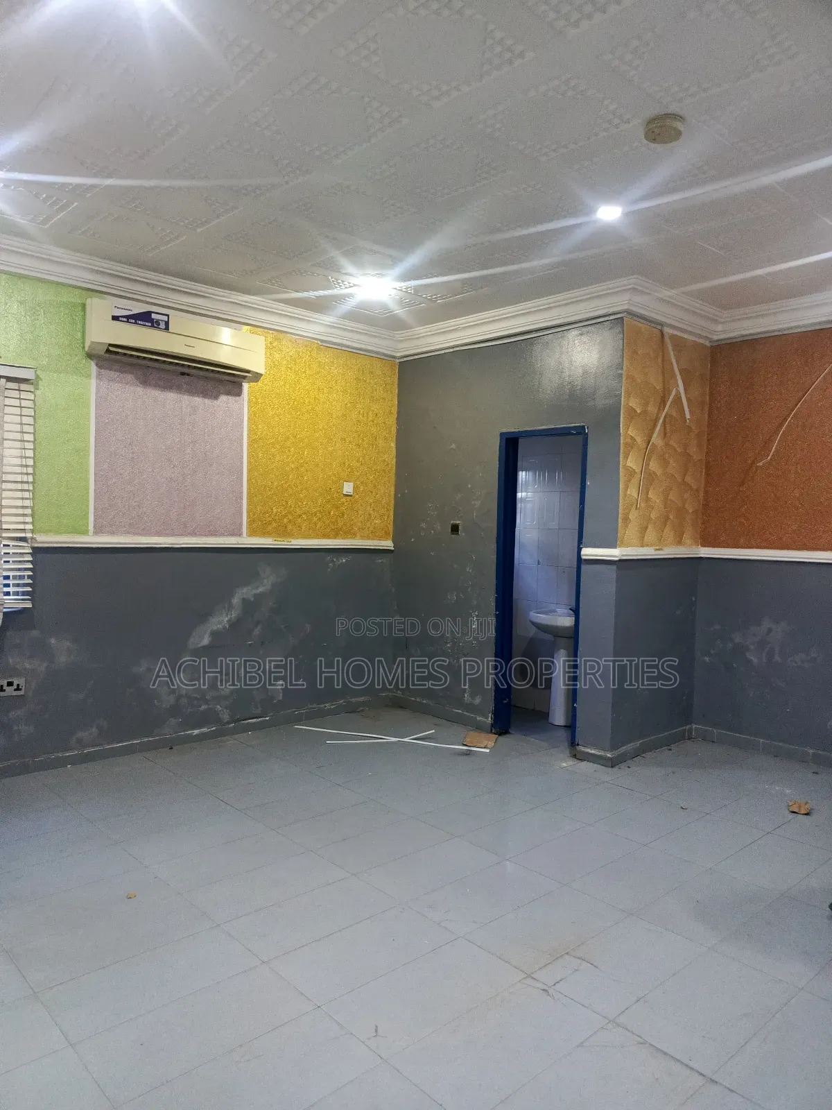 A Spacious Shop With Toilet for Commercial Use