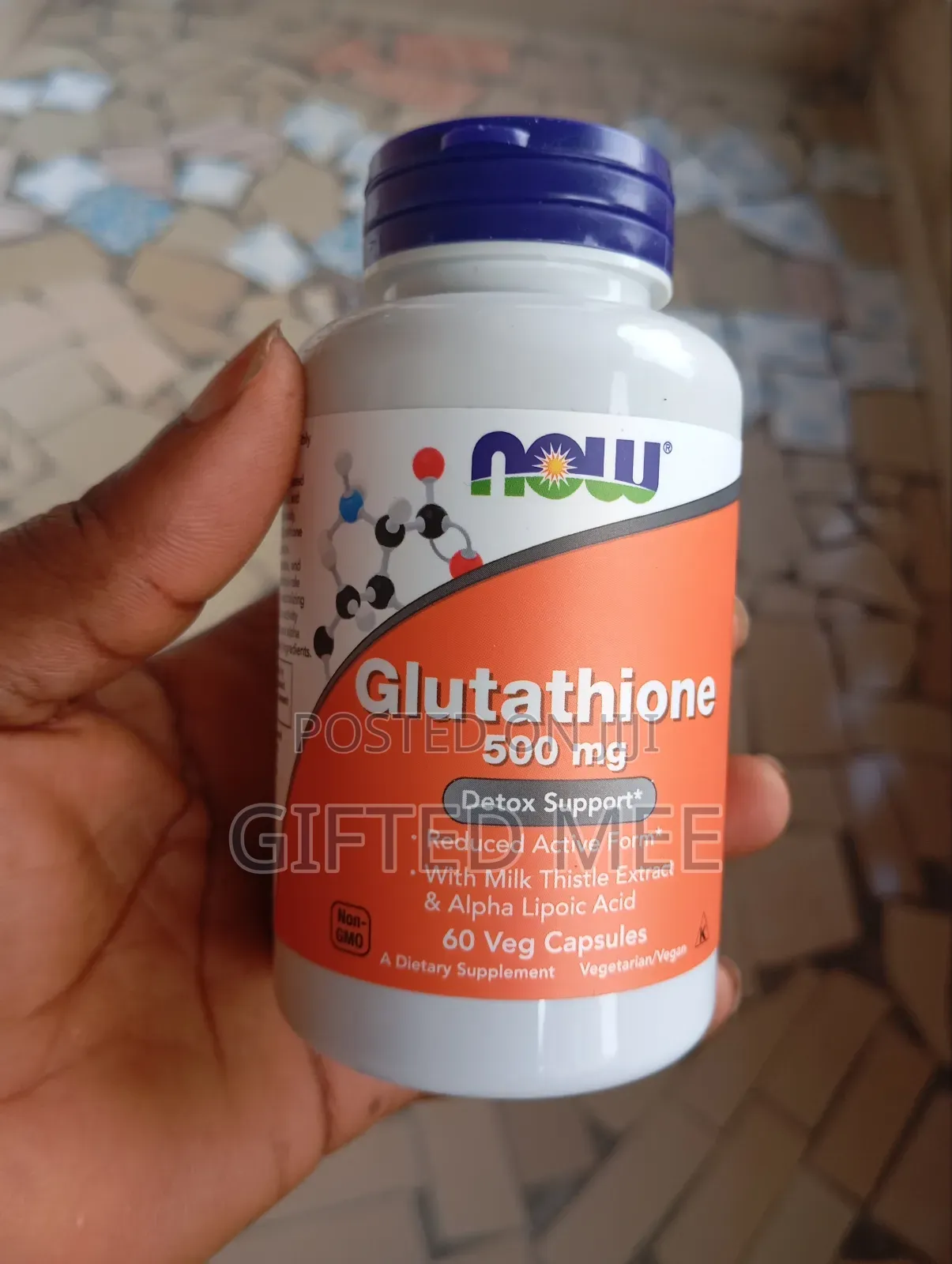 Now Foods Glutathione, 500mg X 60