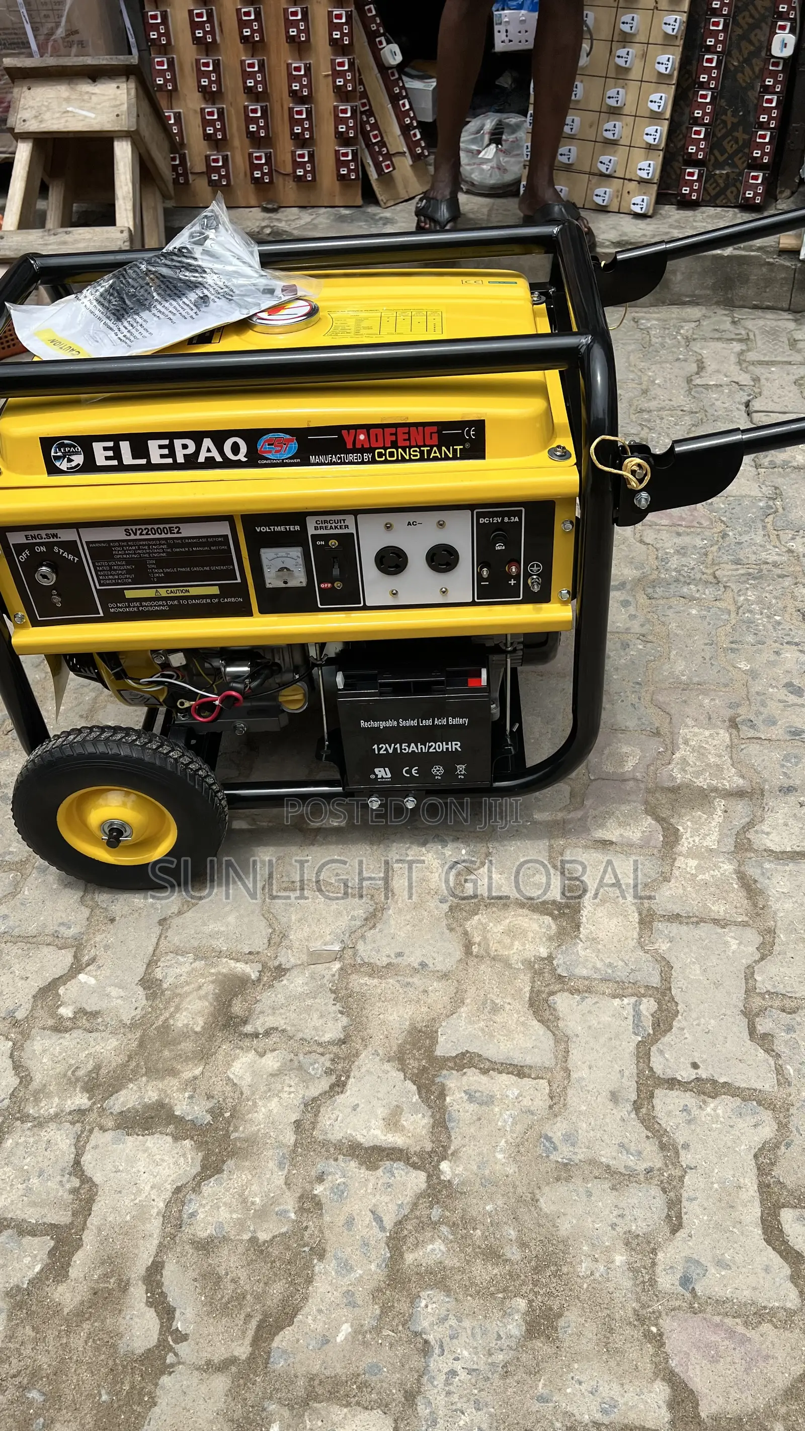 Elepaq Generator 100% Copper 10kva