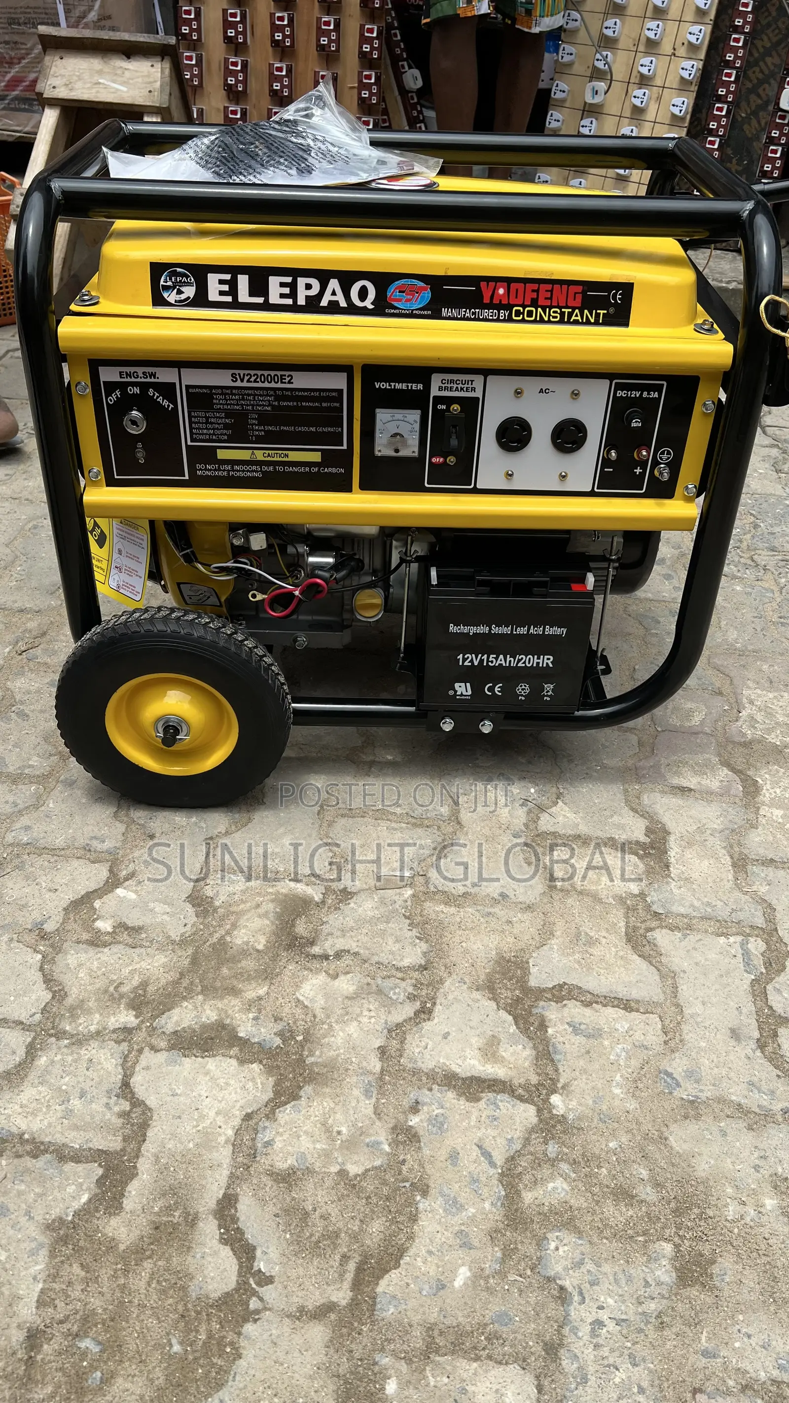 Elepaq Generator 100% Copper 10kva