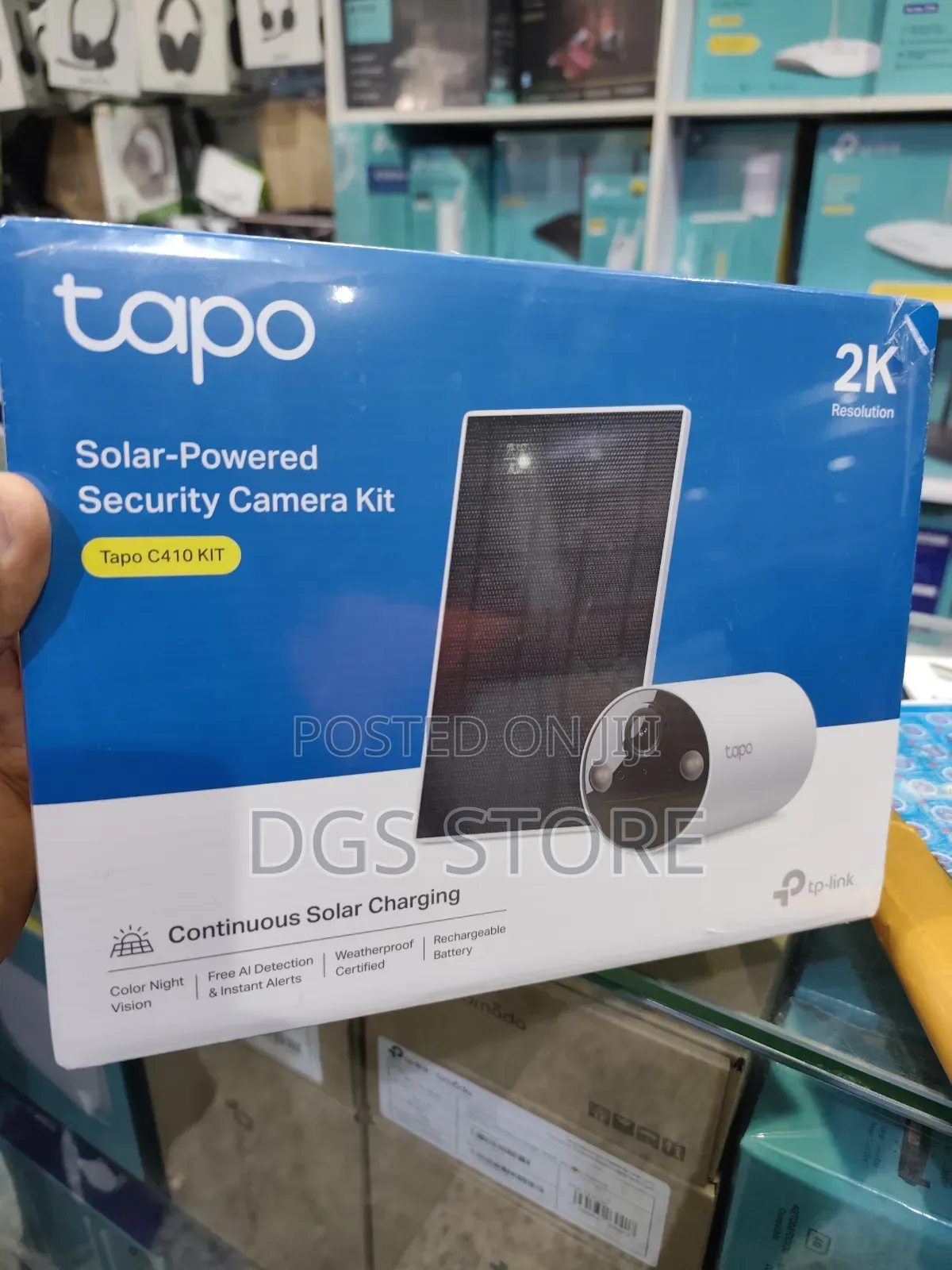 Tapo C410 Kit Solar Powered Security Camera Kit