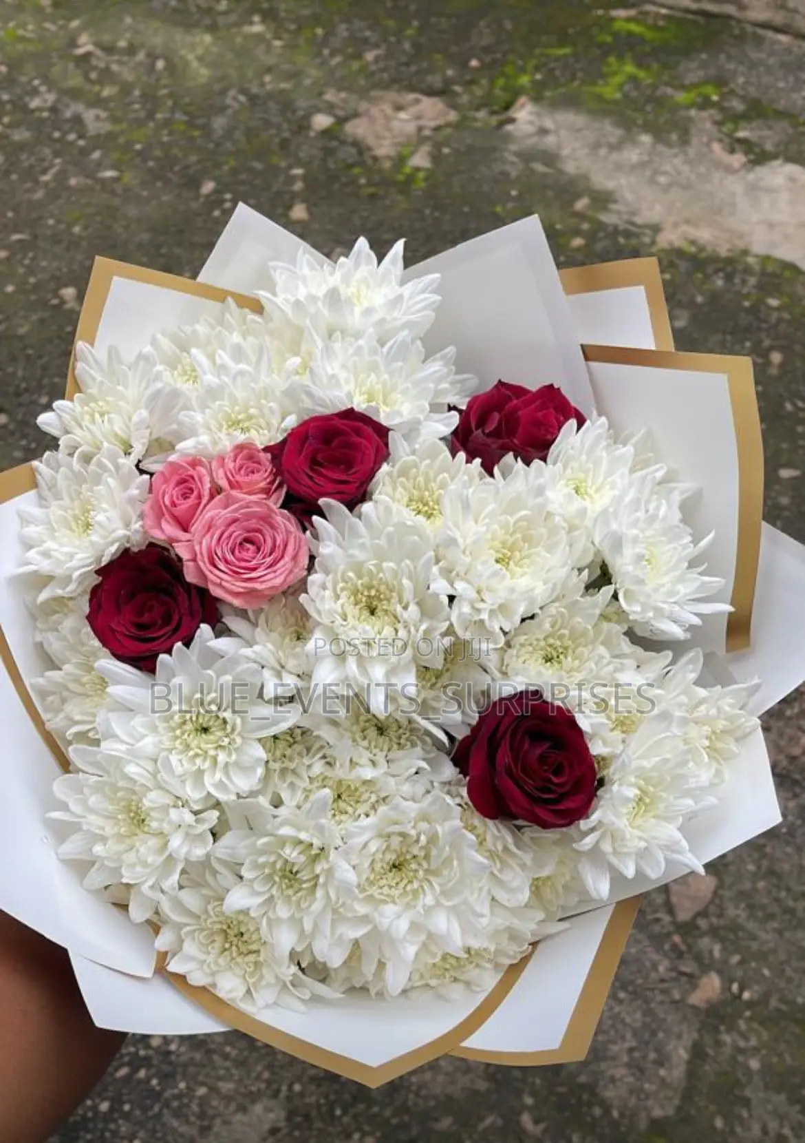 Mixed Flowers/Fresh Mixed Bouquet of Flowers/Real Rose