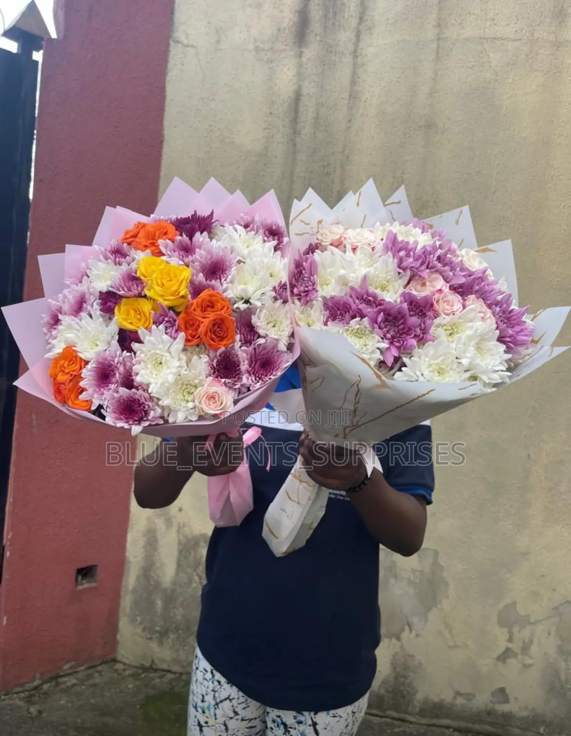 Mixed Flowers/Fresh Mixed Bouquet of Flowers/Real Rose