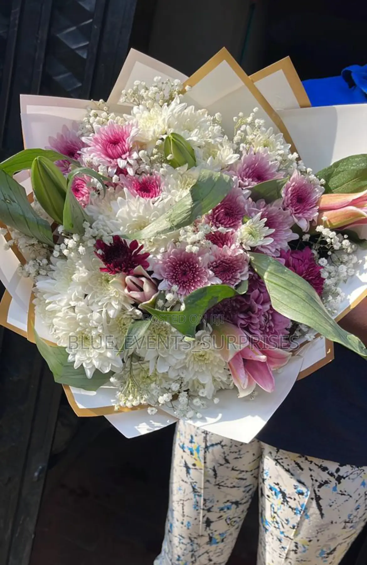 Mixed Flowers/Fresh Mixed Bouquet of Flowers/Real Rose