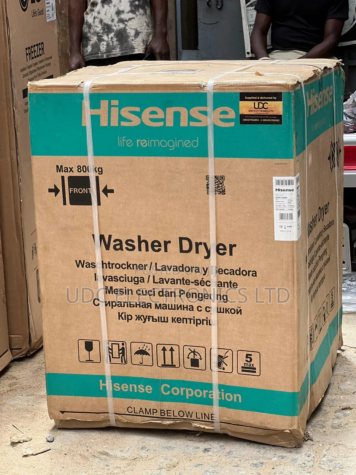 Hisense 12kg Washer And 8kg Dryer Washing Machine
