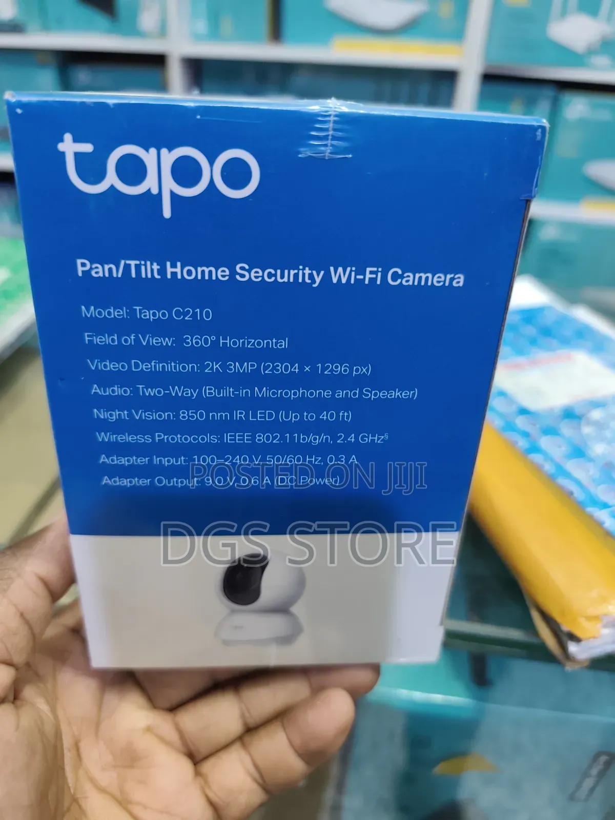 Tapo C210 Pan Tilt Home Security Wifi Camera