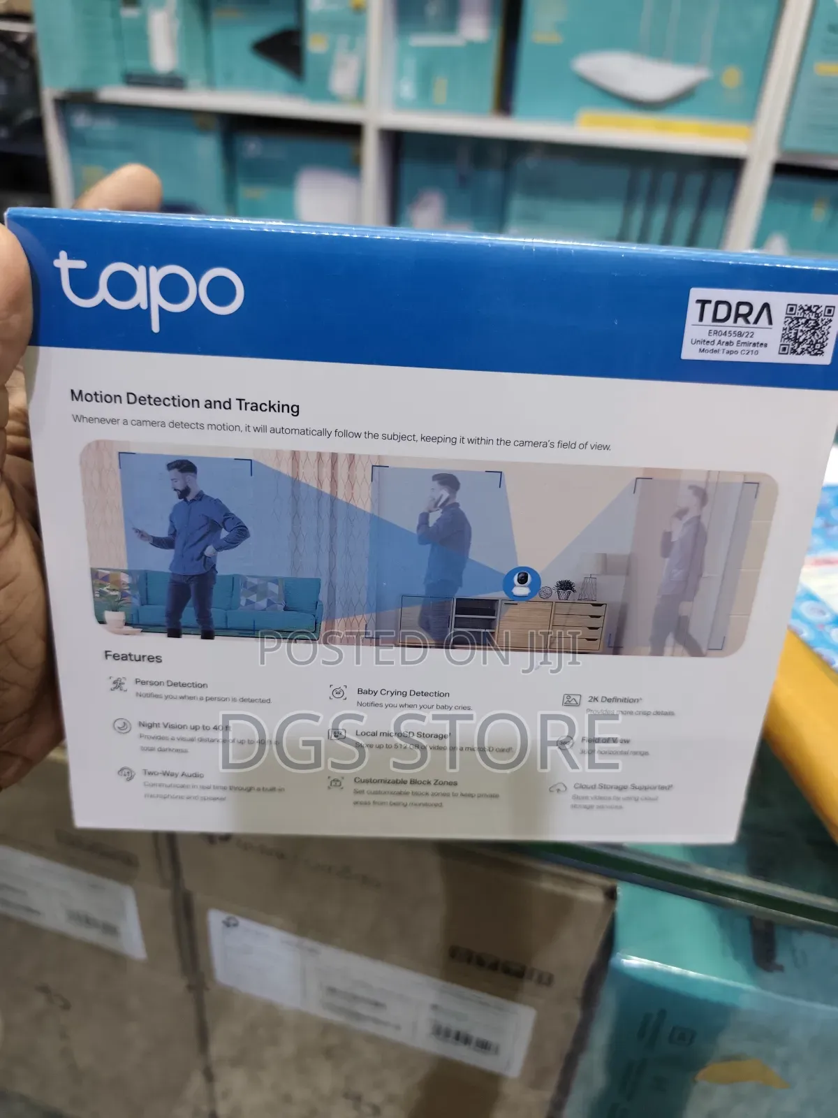 Tapo C210 Pan Tilt Home Security Wifi Camera
