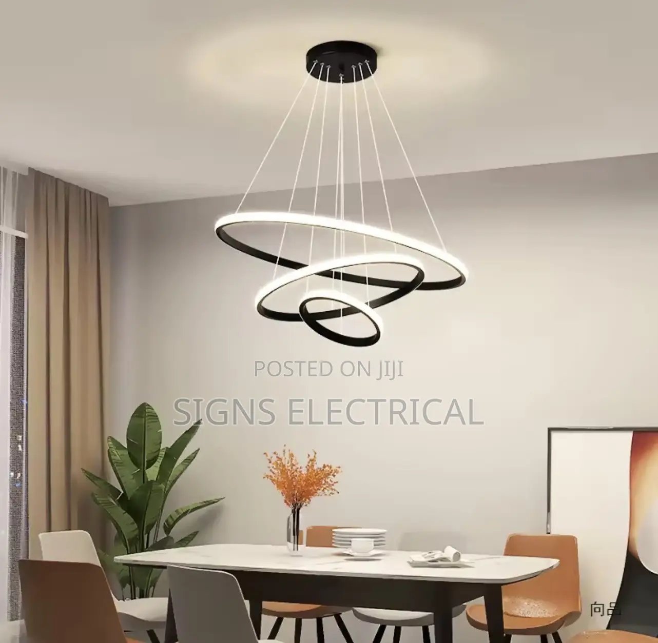 Nordic Luxury Hanging Light Adjustable Led Pendant Chandelier