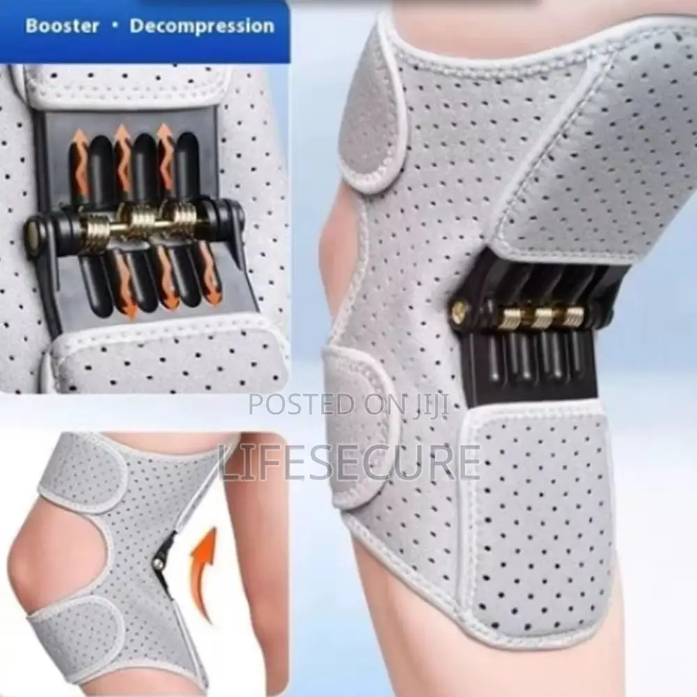 Powerful Kneel Brace Support With Spring ( Pair )