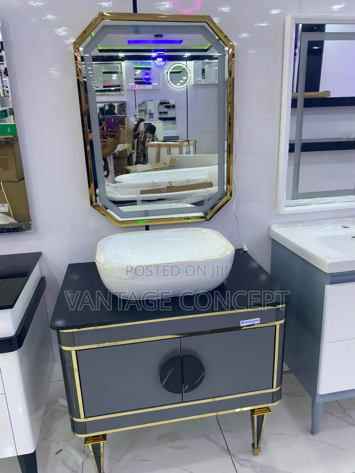 80cm Stainless Dinning Cabinet With Basin