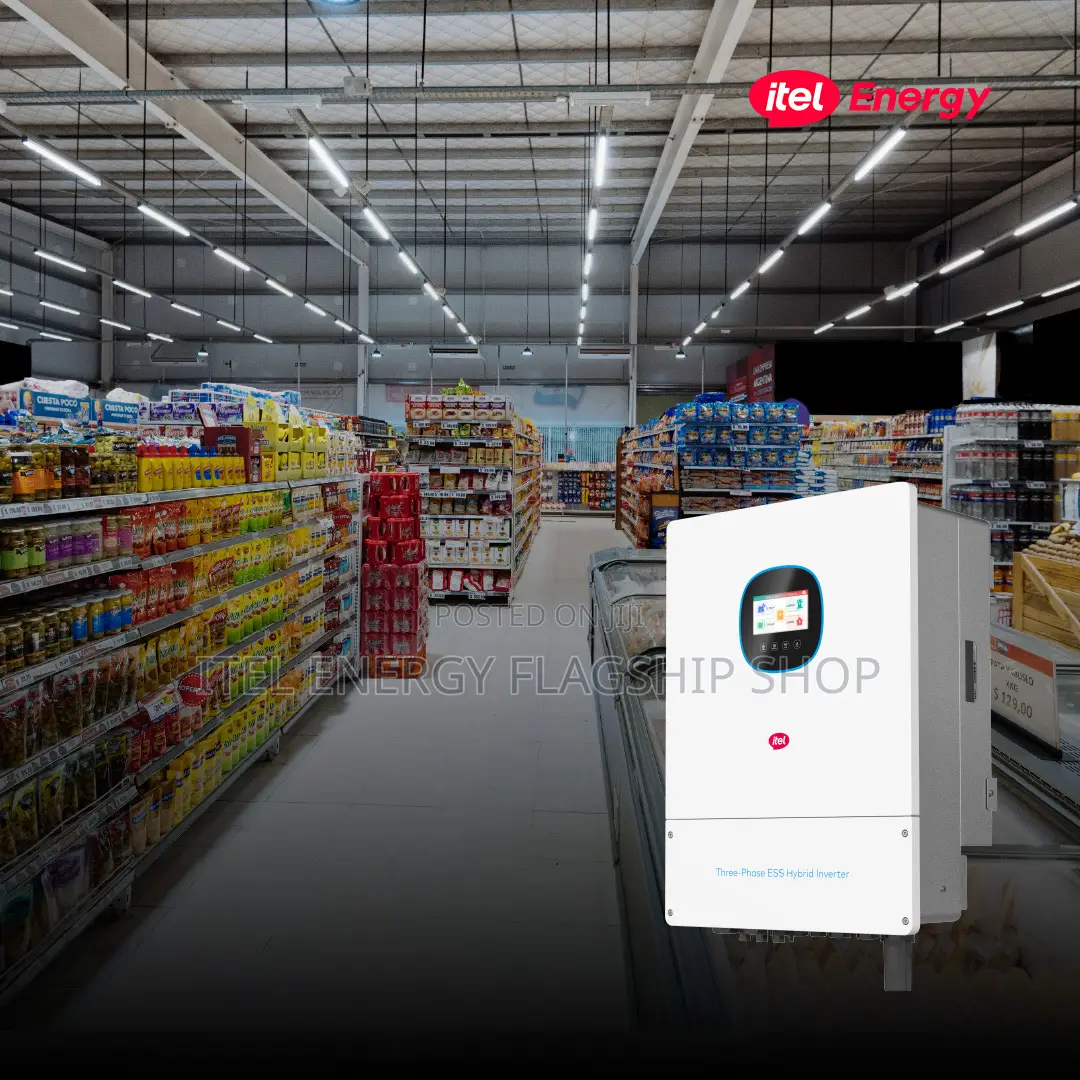 Itel Energy 8kw 3-Phase Hybrid Solar Inverter