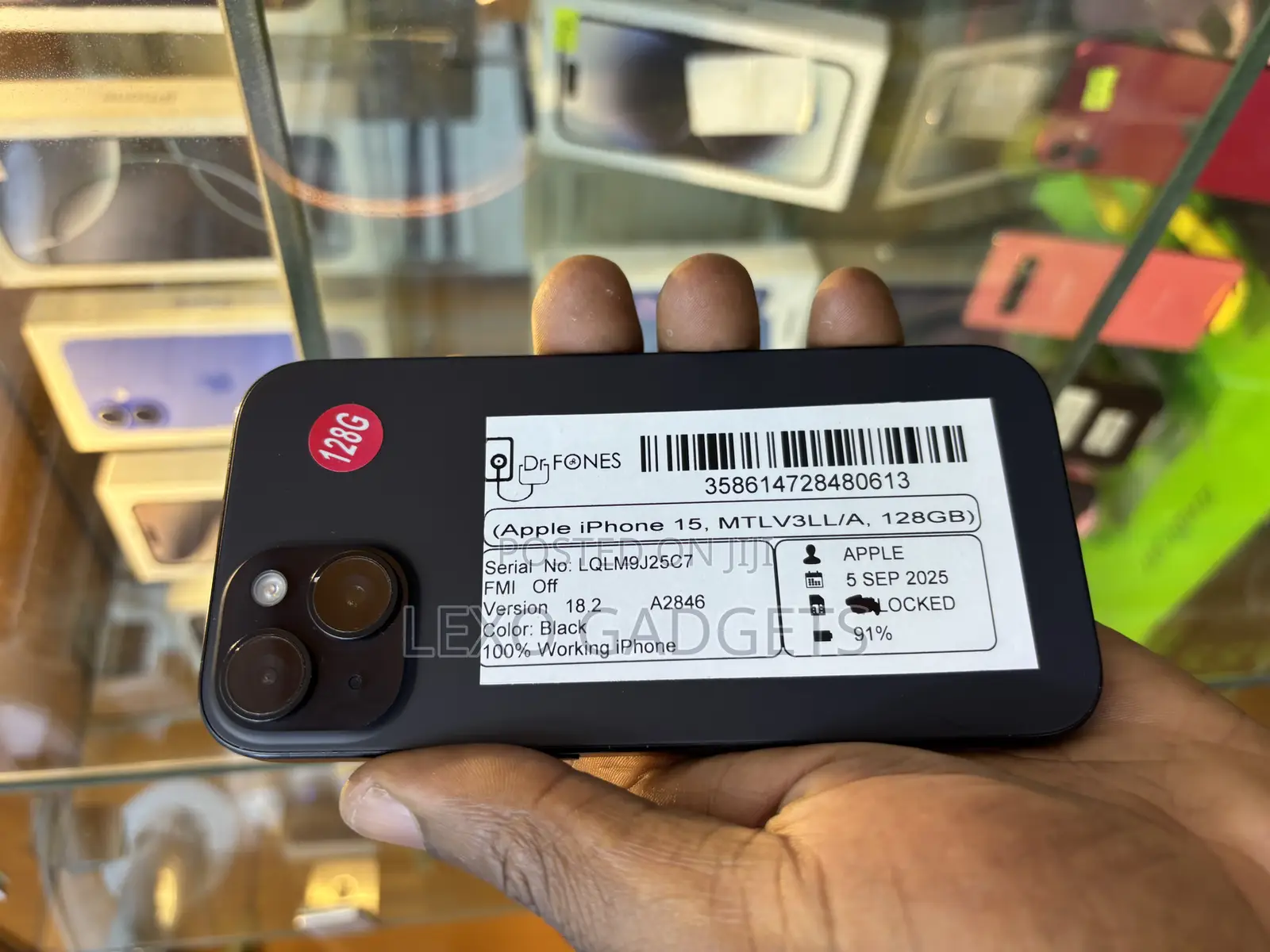 Apple iPhone 15 128 GB Black