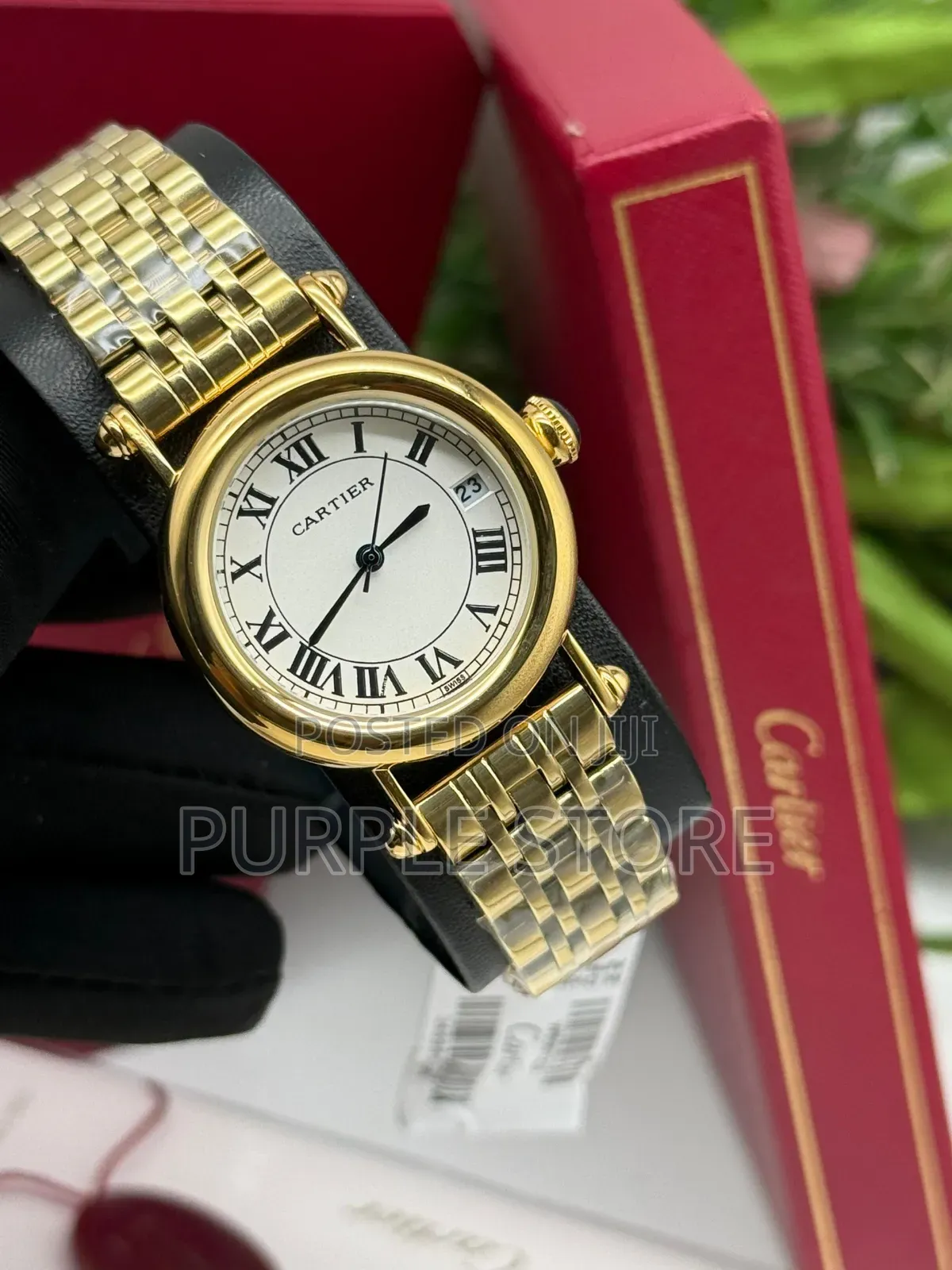Cartier Ladies Steel Watch