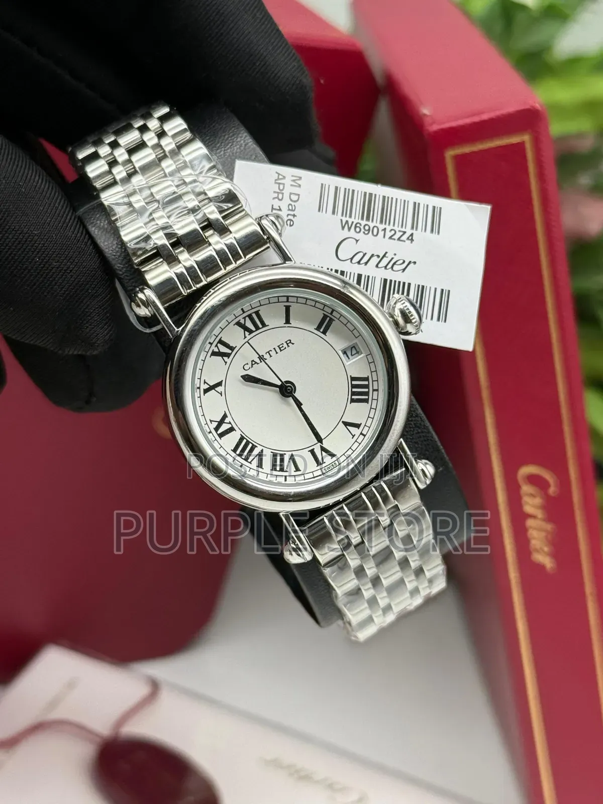 Cartier Ladies Steel Watch