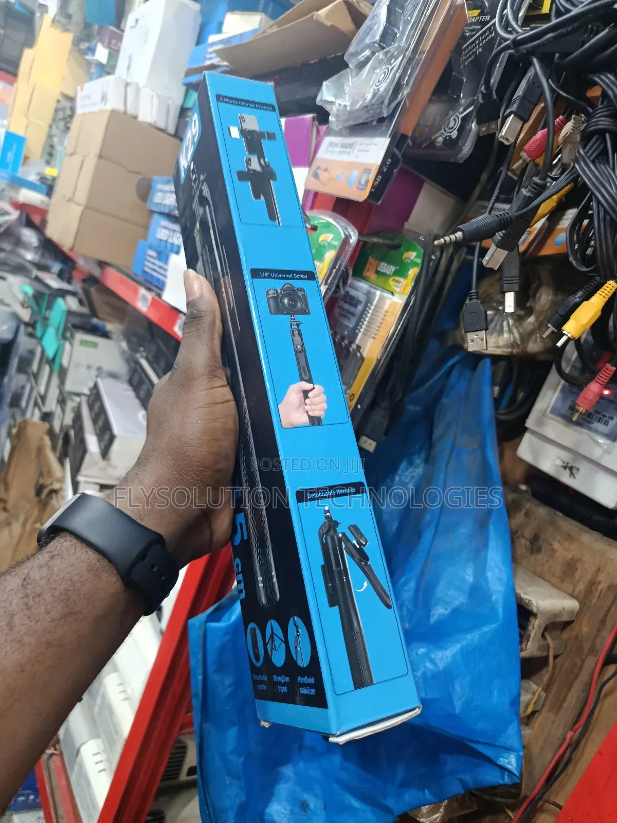 Ultra Long Tripod Stand Handheld Selfie Stick Stabilizer