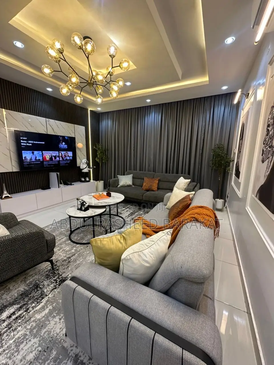 Luxury Well Furnished 3 Bedroom Apartment With Ps5