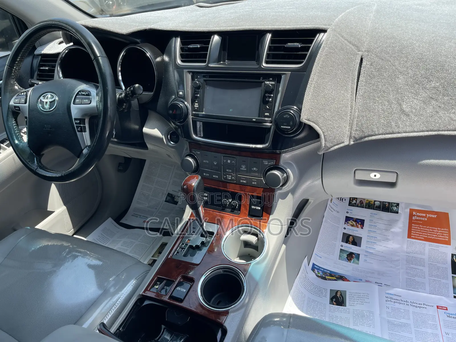 Toyota Highlander 2013 Blue