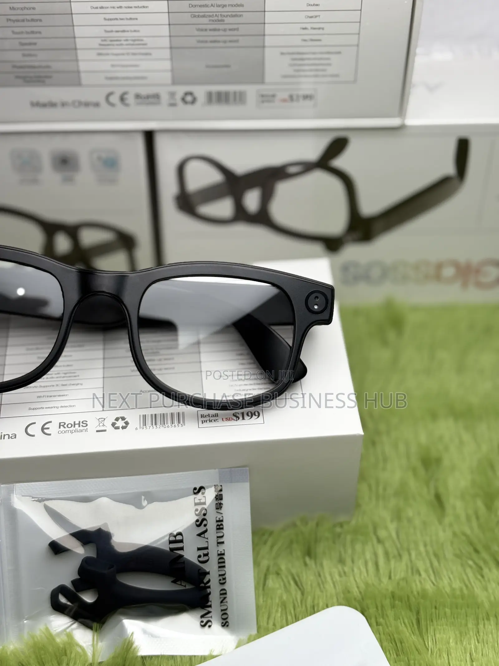 G2 Smart Ai Camera Glasses With 3 Lenses