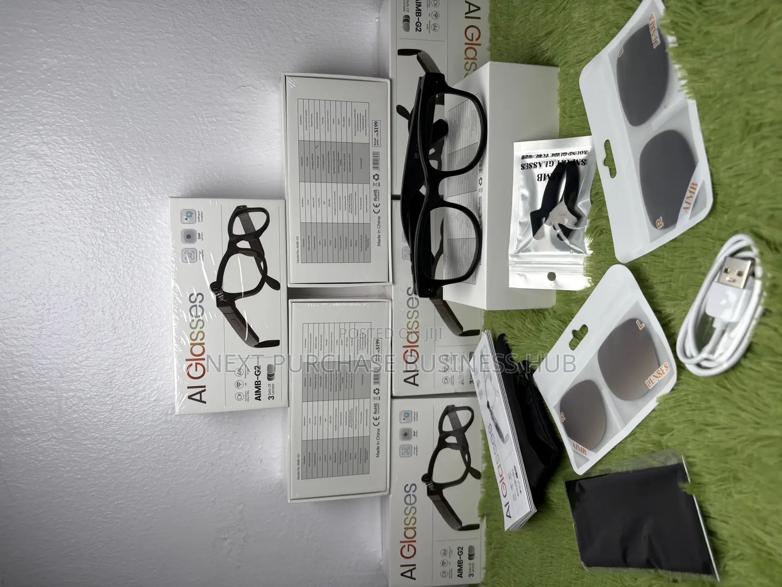 G2 Smart Ai Camera Glasses With 3 Lenses