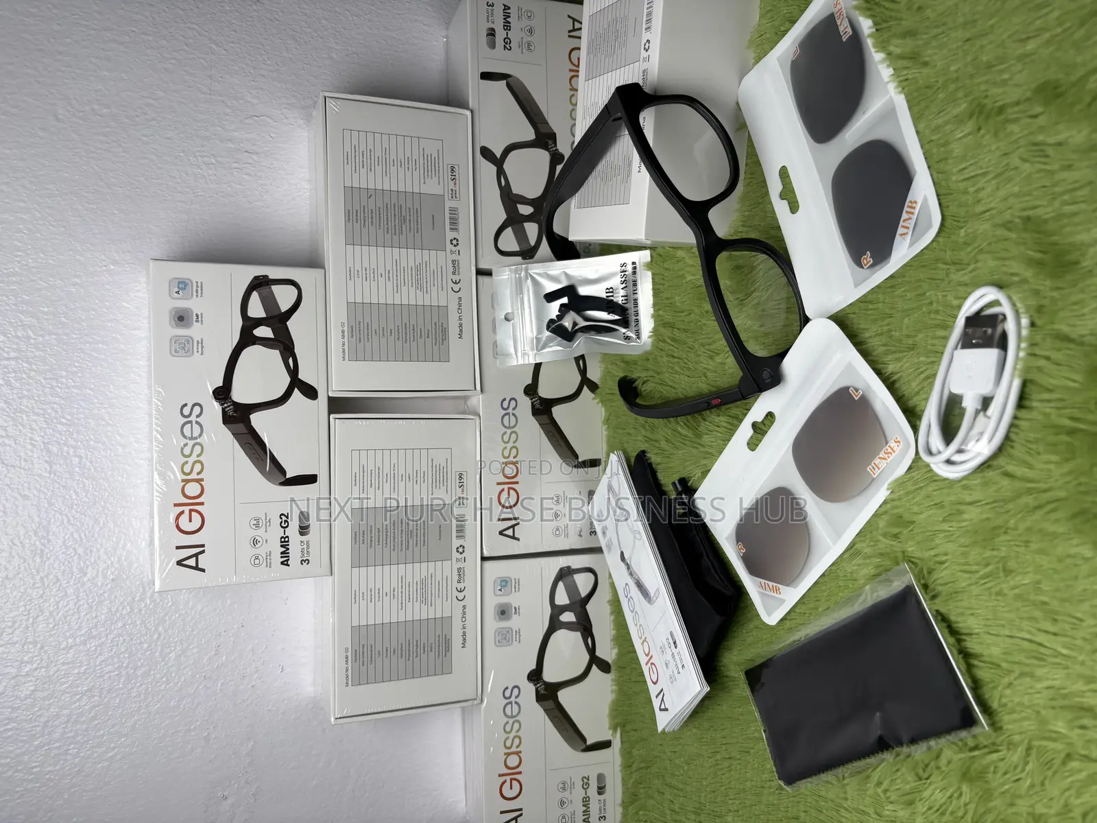 G2 Smart Ai Camera Glasses With 3 Lenses