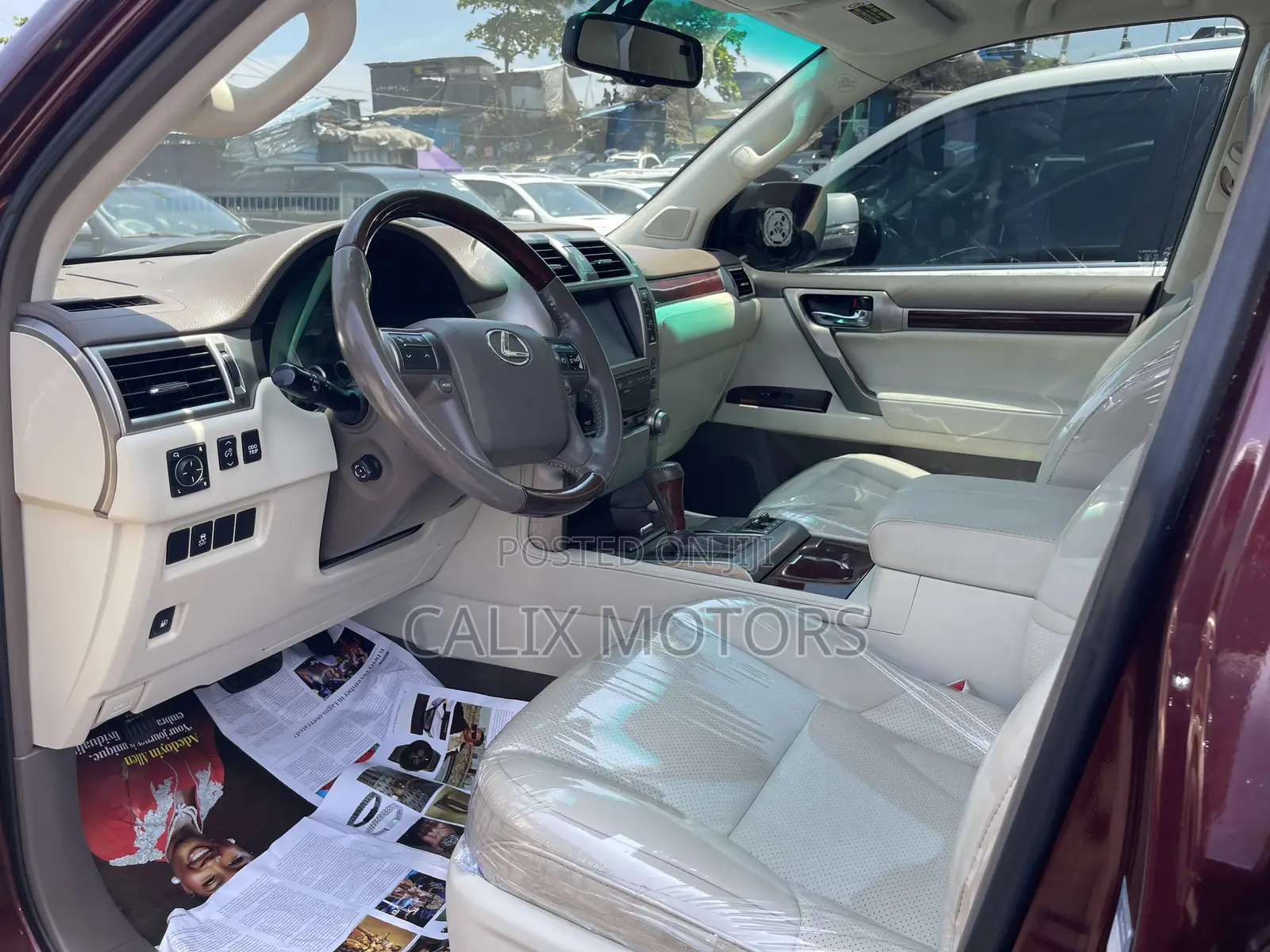 Lexus GX 2014 Red