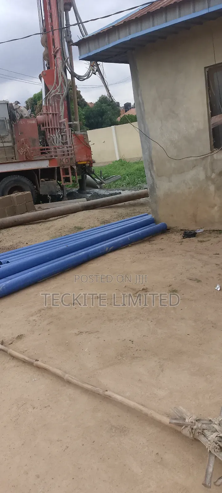 Drilling Fractured Bedrock at Ikire