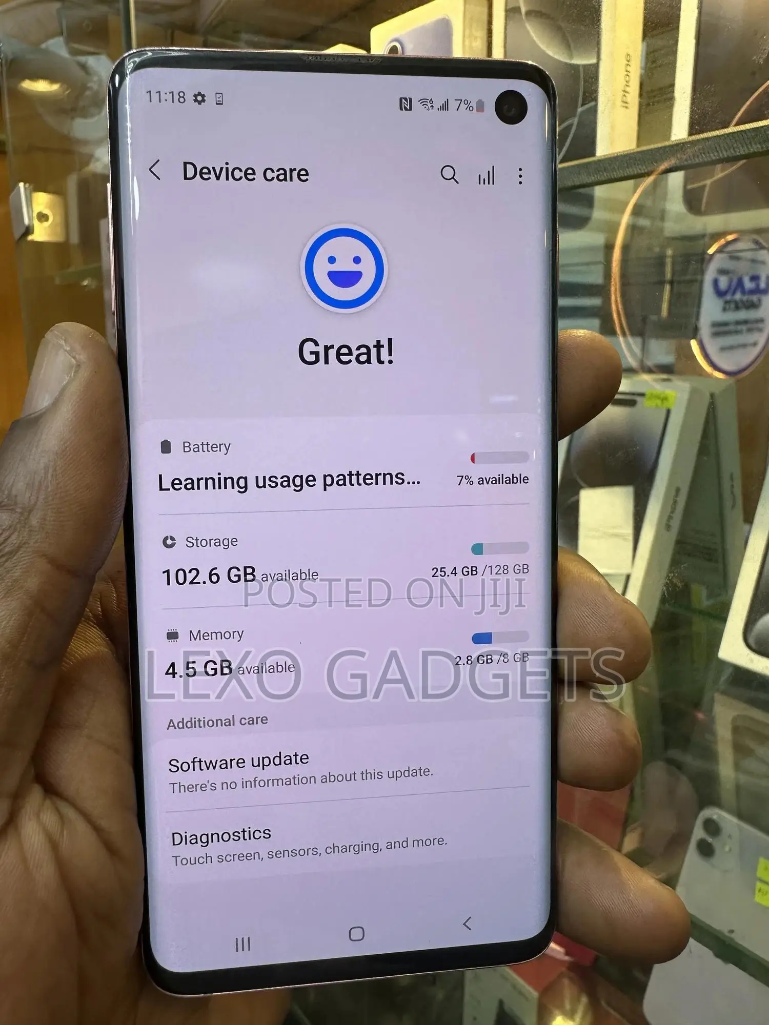 Samsung Galaxy S10 128 GB Orange