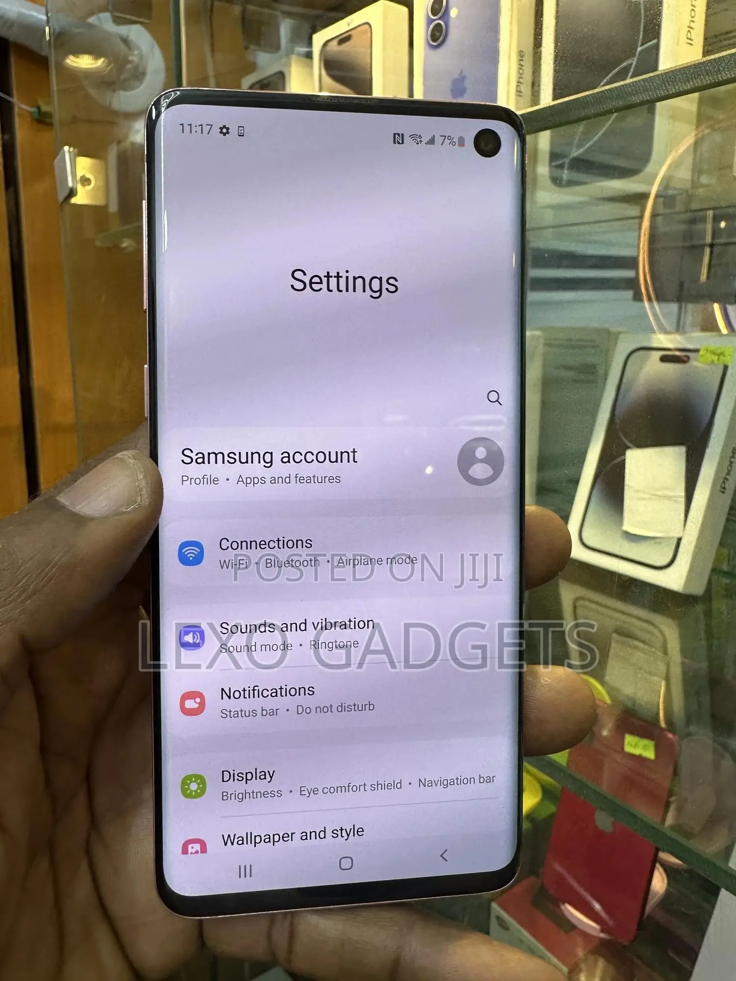 Samsung Galaxy S10 128 GB Orange
