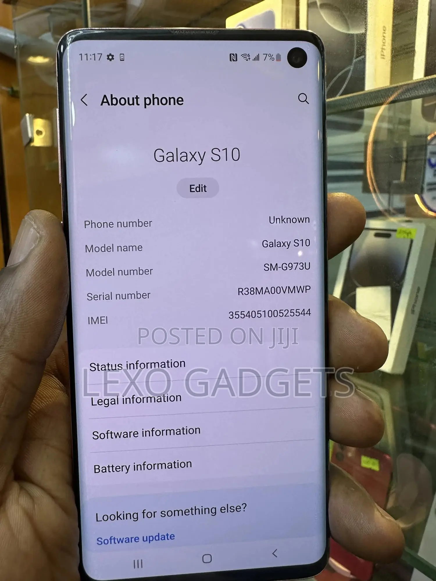 Samsung Galaxy S10 128 GB Orange