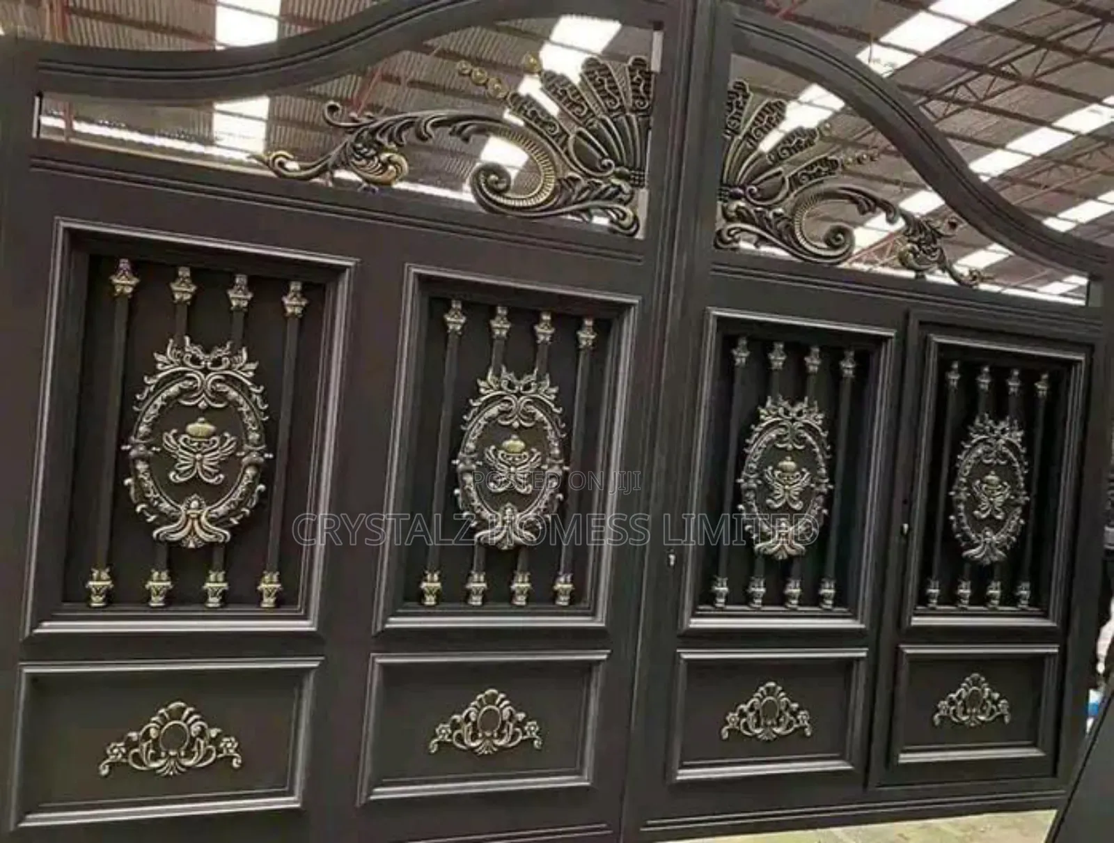( Luxury Gate ) Copper Steel Gate
