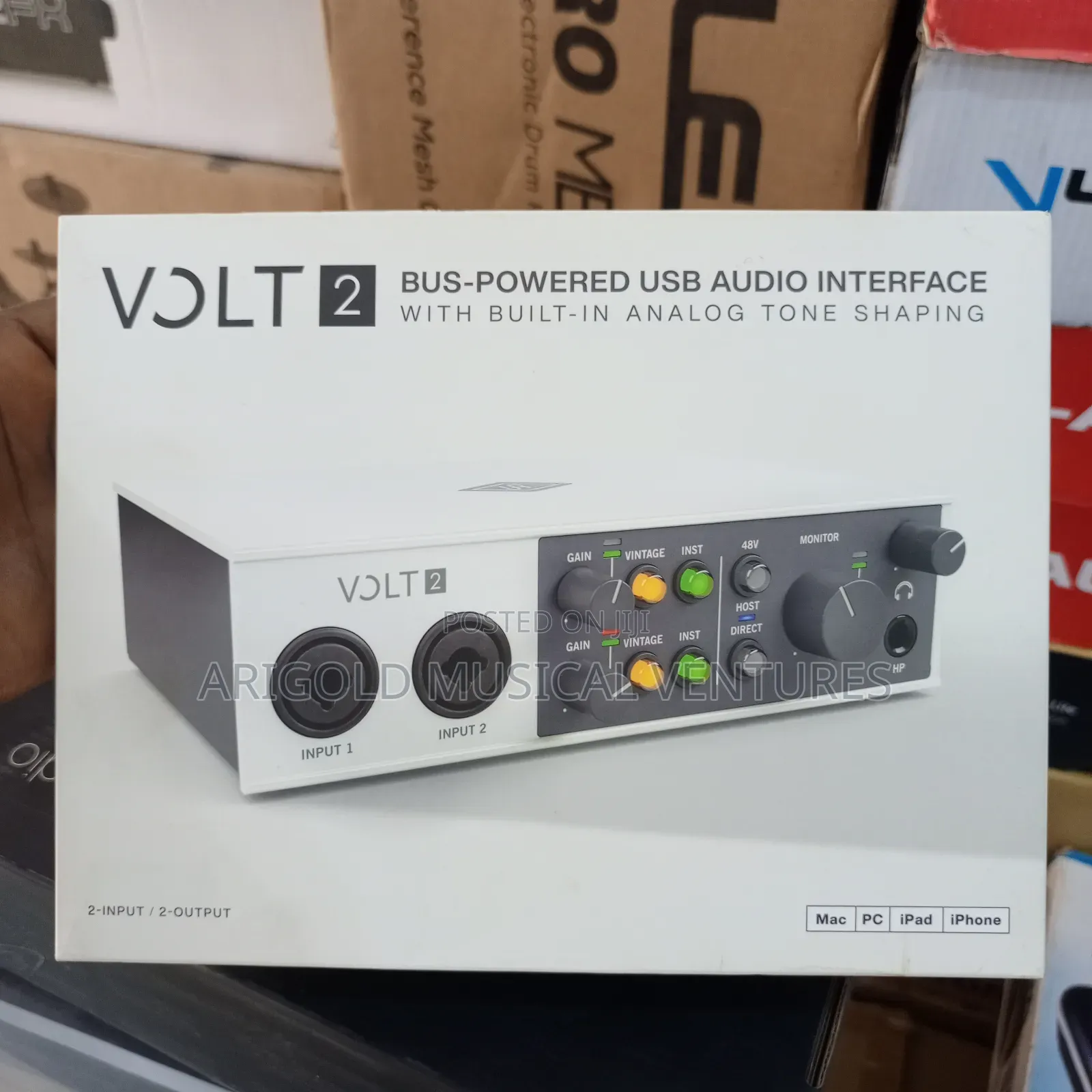 Professional Studio Soundcard Volt 2 Big Name