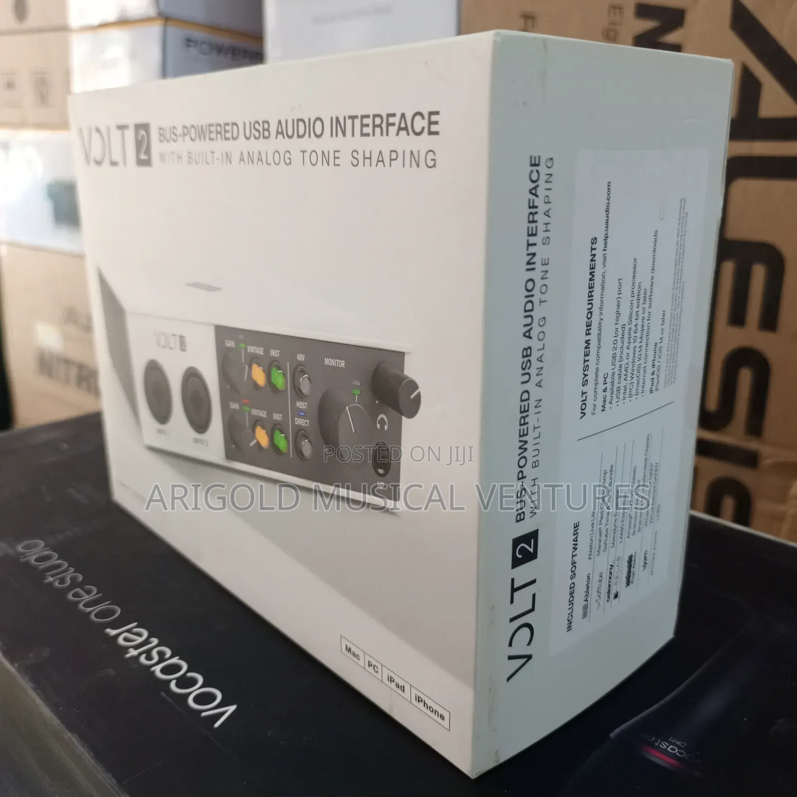 Professional Studio Soundcard Volt 2 Big Name